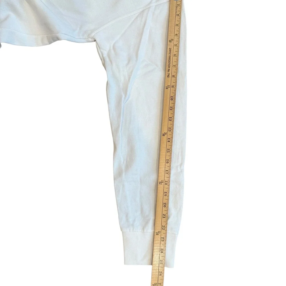 Gianfranco Ferre White Sweatshirt Pants Set Made‎ Italy Designer Loungewear XL